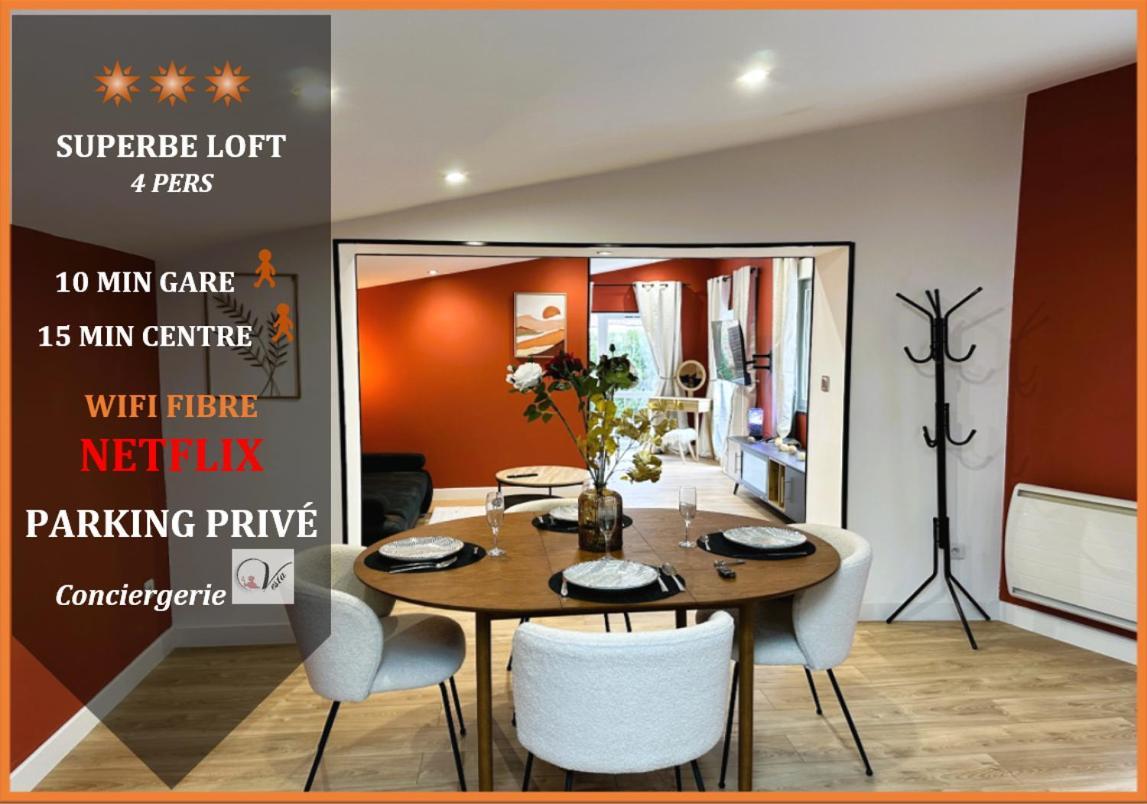 Loft O'Chalet - 10 Min Gare - Parking Prive Amiens Esterno foto